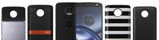 モトローラより「合体」させて機能拡張するスマホ「Moto Z」発売