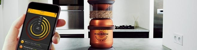 自宅でビールが作れる夢のマシン『MiniBrew』