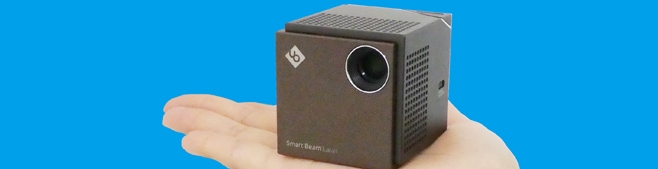 業界騒然！手のひらサイズのプロジェクター『Smart Beam Laser』発売！