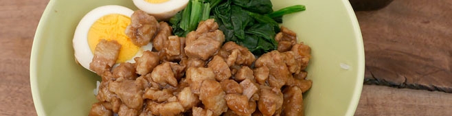 豚肉タップリのスタミナ丼「魯肉飯（ルーローハン）」で夏を乗り切れ！